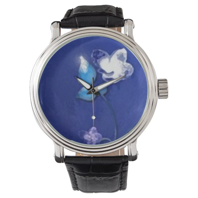 Custom reloj flower horloge (Voorkant)