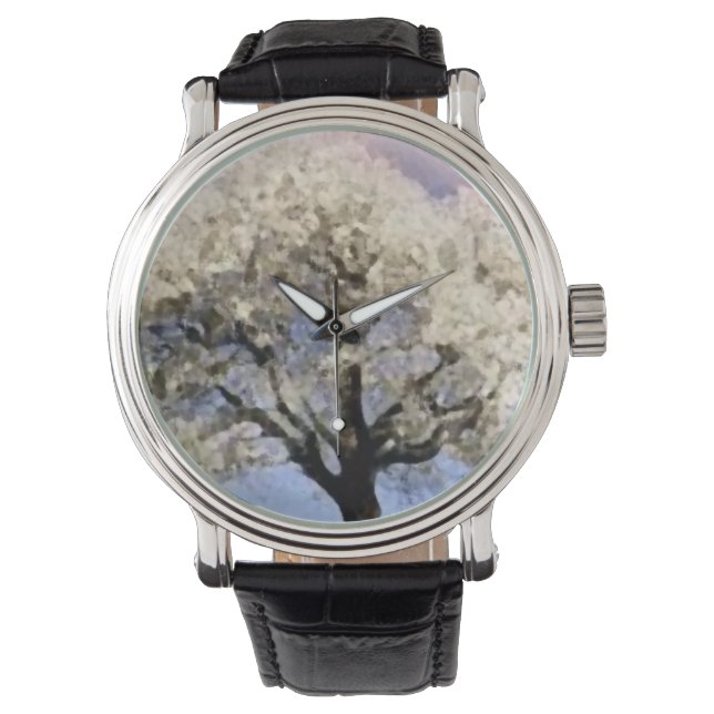 Custom reloj flower horloge (Voorkant)