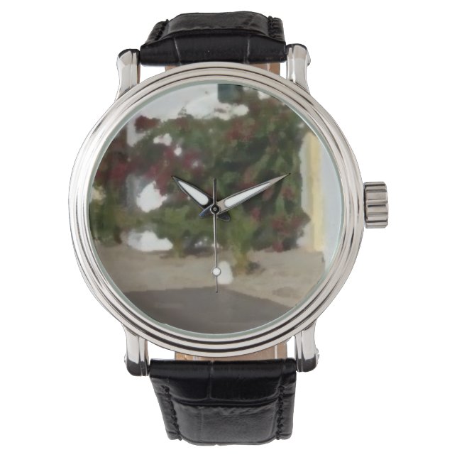 Custom reloj flower horloge (Voorkant)