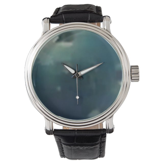 Custom reloj green horloge (Voorkant)