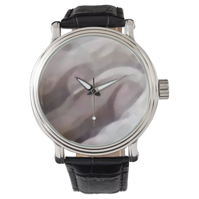 Custom reloj grey horloge (Voorkant)