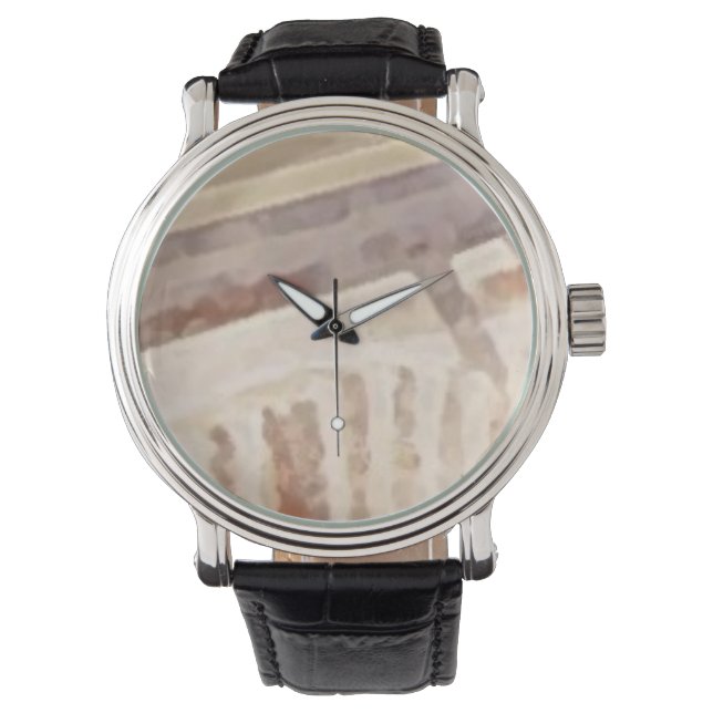 Custom reloj grey horloge (Voorkant)