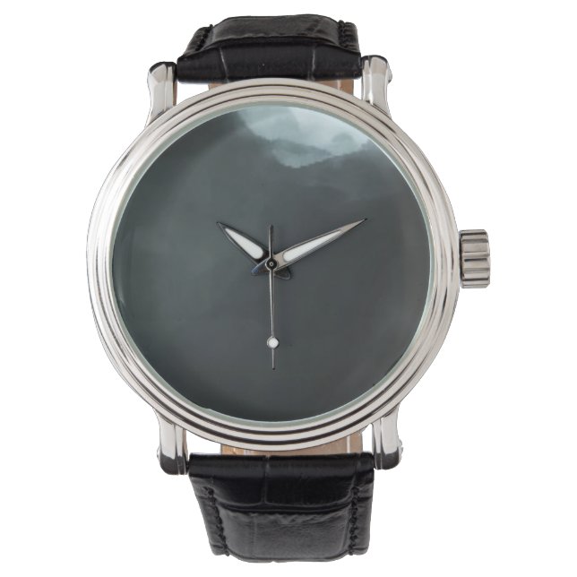 Custom reloj grey horloge (Voorkant)