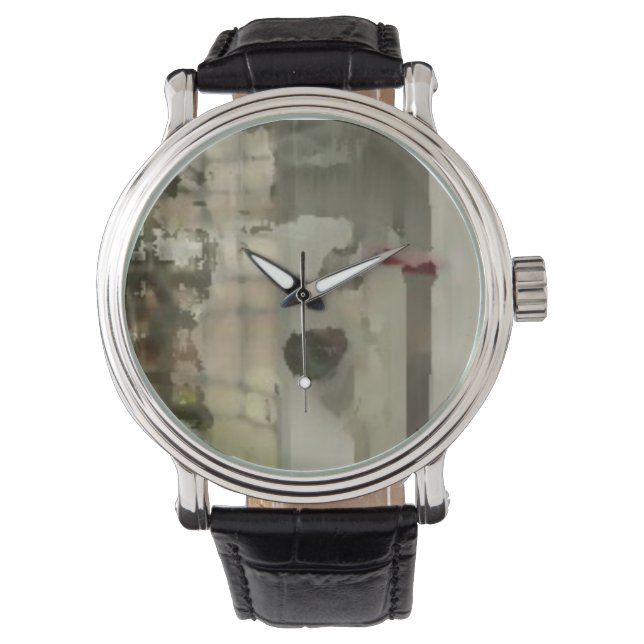 Custom reloj grey horloge (Voorkant)