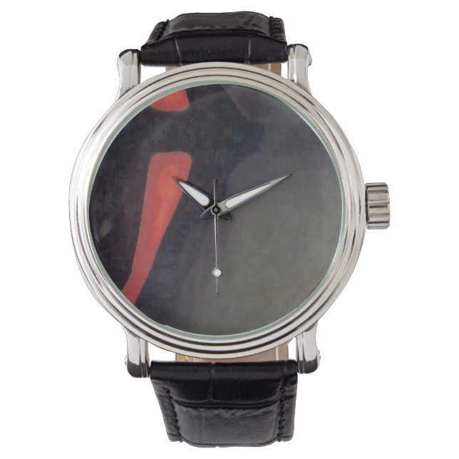 Custom reloj grey horloge (Voorkant)