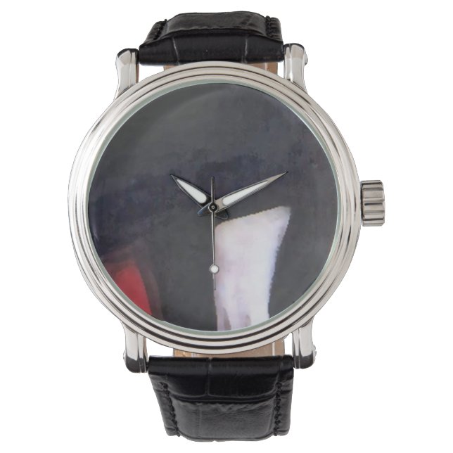 Custom reloj grey horloge (Voorkant)