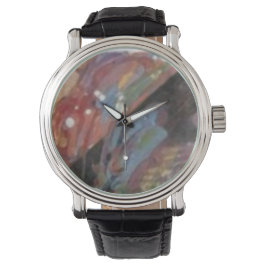 Custom reloj pink horloge