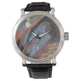 Custom reloj pink horloge