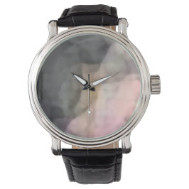 Custom reloj pink horloge