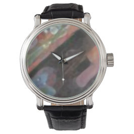 Custom reloj pink horloge