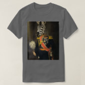 Custom Renaissance Pet Portrait T-shirt (Design voorkant)
