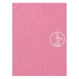 Custom Restaurant Trade Show Business Logo roze Tafelkleed