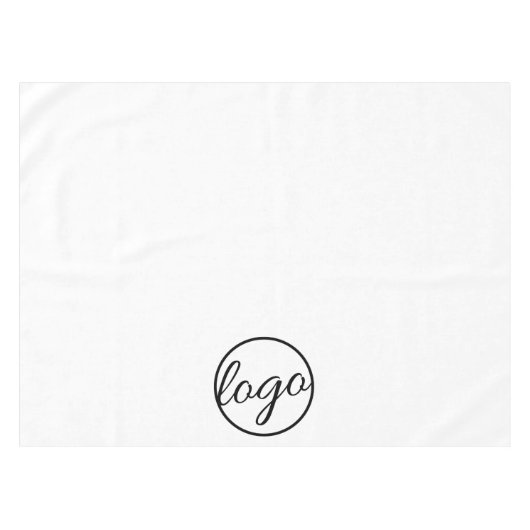 Custom Restaurant Trade Show Business Logo Tafelkleed (Voorkant (Horizontaal))