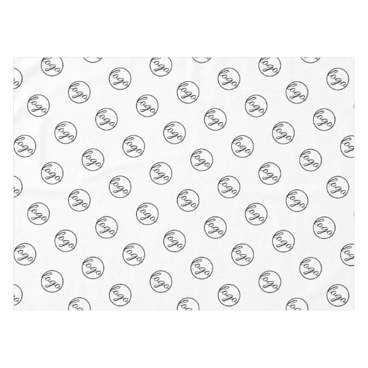 Custom Restaurant Trade Show Business Logo Tafelkleed (Voorkant (Horizontaal))