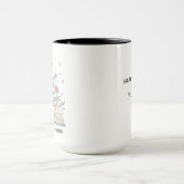 Custom Retirement Mug, Personalized Happy Retireme Mok (Midden)