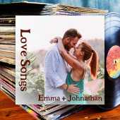 Custom Retro Album Hoesje Muziek Liefde Liedjes Br Kaart