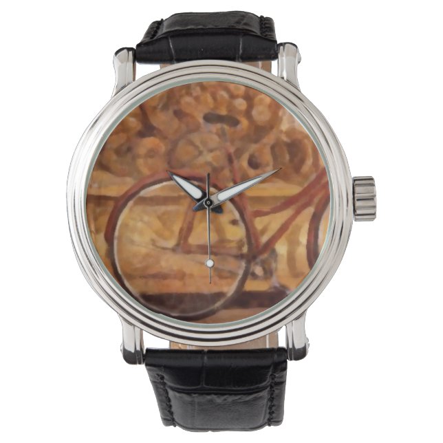 Custom retro BAKERY Horloge (Voorkant)