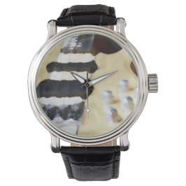 Custom retro bass horloge