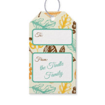 Custom Retro Blauwgroen Geel Vakantie Groeten