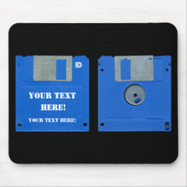 Custom Retro Computer Floppy Disk 3.5 Mousepad Muismat