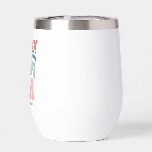 Custom retro "in mijn honkbal mam tijdperk" (Achterkant)