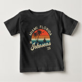 Custom Retro Sunset Familie Strand Vakantie Matchi (Voorkant)