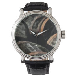 Custom retro wine horloge