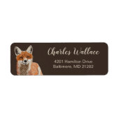Custom Return Address Label (Voorkant)