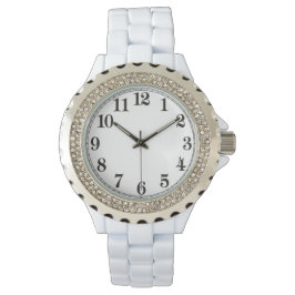 Custom Rhinestone Horloge voor Vrouwen