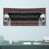 Custom Rock Band Skull Heavy Metal Music Festival Spandoek (Beurs)