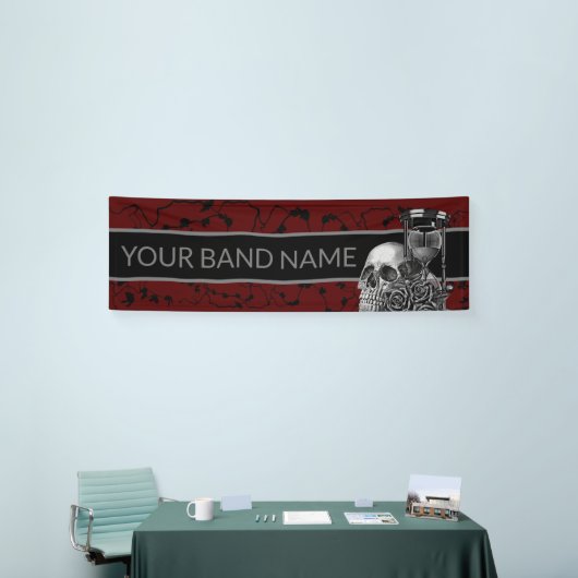 Custom Rock Band Skull Heavy Metal Music Festival Spandoek (Beurs)