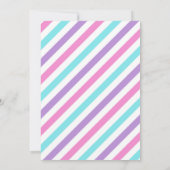 Custom Rock Girl Climb verjaardagsfeestje Kaart (Achterkant)