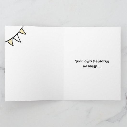 Custom Rode Tractor Country Barn Rustieke Bruiloft Kaart (Binnen)