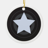 Custom Roller Derby Jammer Star Keramisch Ornament (Voorkant)