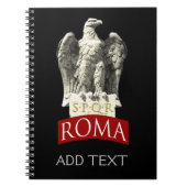 Custom Roman Eagle Notitieboek (Voorkant)