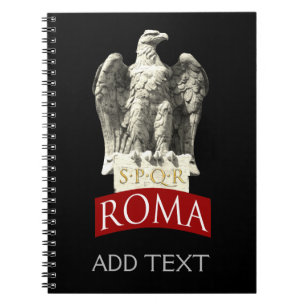Custom Roman Eagle Notitieboek