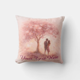 Custom Romantic Couple Throw Pillow Kussen