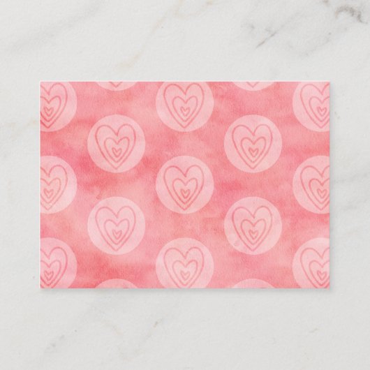 Custom Romantic Valentine's Day Love Coupon Book (Achterkant)