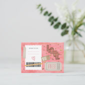 Custom Romantic Valentine's Day Love Coupon Book (Staand voorkant)