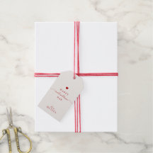 Custom rood beige eenvoudige VALENTIJN'S DAY cadea