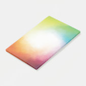 Custom Rood Sinaasappel Geel Blauw Paarse Groene K Post-it® Notes (Schuin)