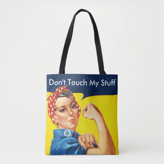 Custom Rosie, we kunnen het doen Tote Bag (Voorkant)