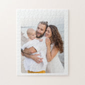 Custom Rounded Corner Photo Family Legpuzzel (Verticaal)