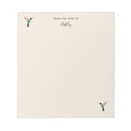 Custom Ruby-throated Hummingbirds Notepad Notitieblok