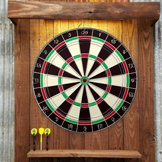 Custom  Rustic  Dartboard Dartbord