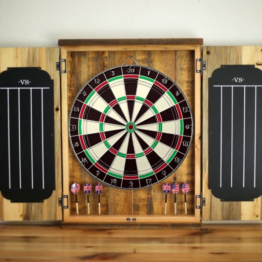 Custom  Rustic  Dartboard Dartbord