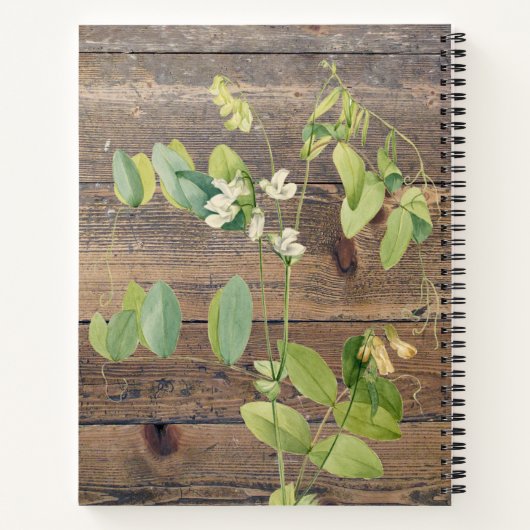 Custom rustieke houten keuken plassen familie rece notitieboek (Achterkant)