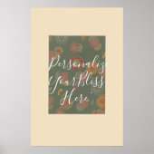 CUSTOM Ryukyu Bingata Kimono Pattern Print  (Voorkant)