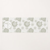 Custom Sage Green Yogamat (Voorkant (horizontaal))
