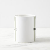 Custom Sage Monogram Mug for Mother’s Day Gift Koffiemok (Center)